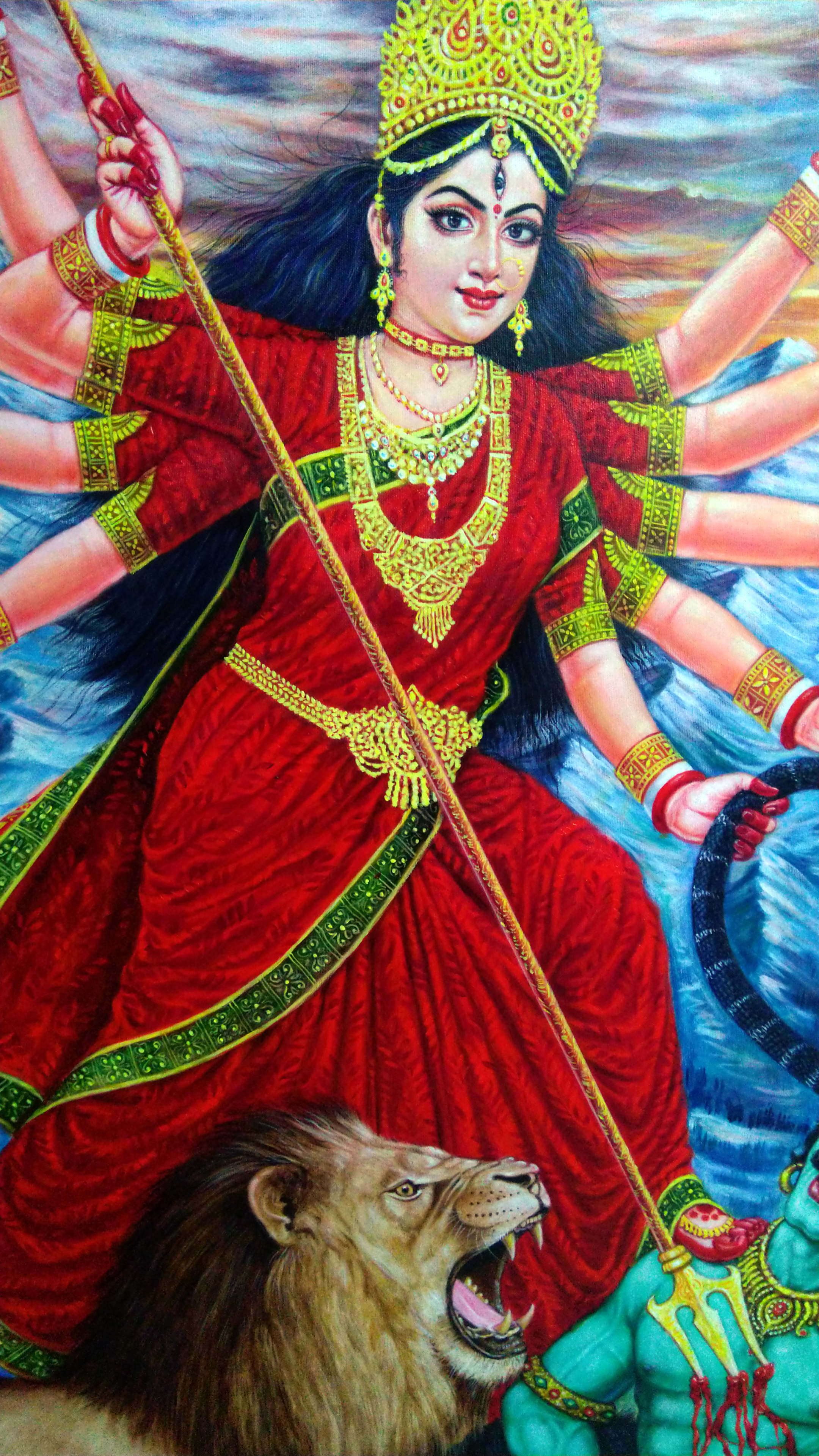 Durga's family