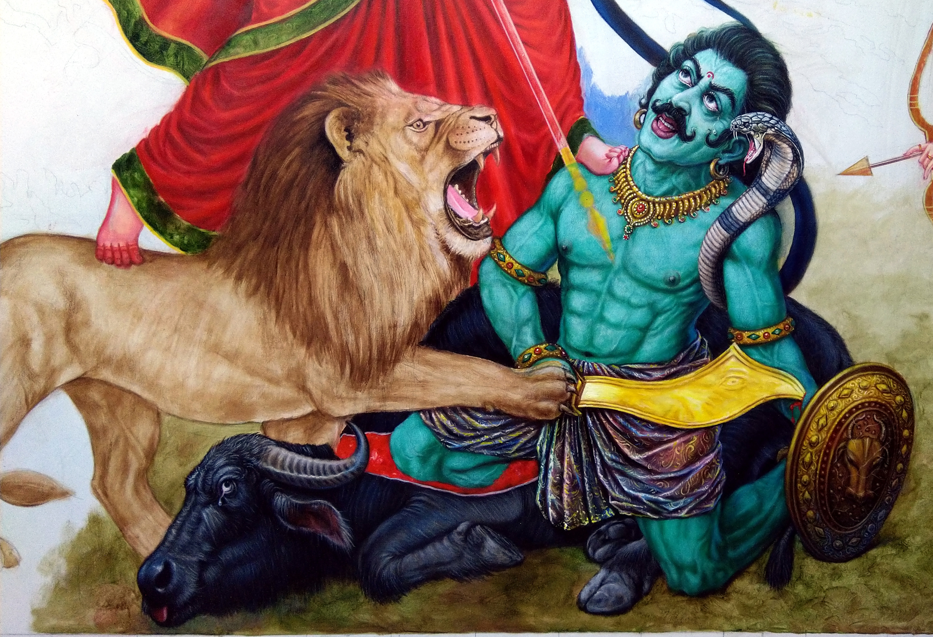Durga's family