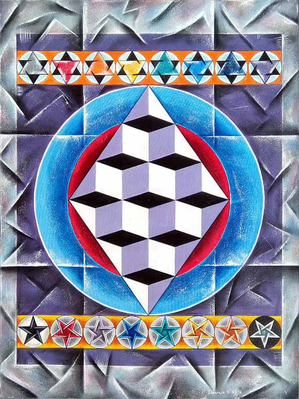 D (4) — Zero-Dimensional Reflection, Clarity Between Inner and Outer Cosmos: